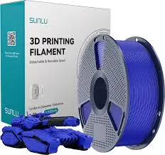 Rollo de Filamento Sunlu PLA 1KG Azul Klein
